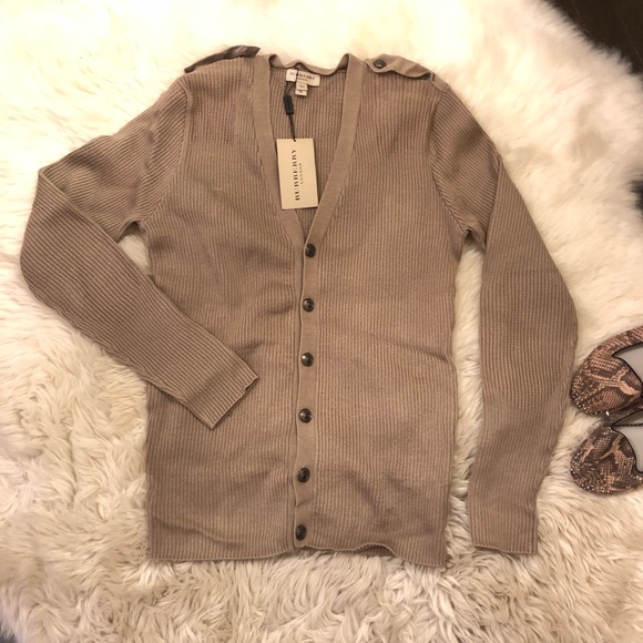 Burberry Sweaters - Burberry Cardigan size M/L NWT